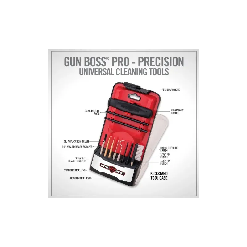 KIT DE NETTOYAGE OUTILS DE PRECISION - GUN BOSS PRO