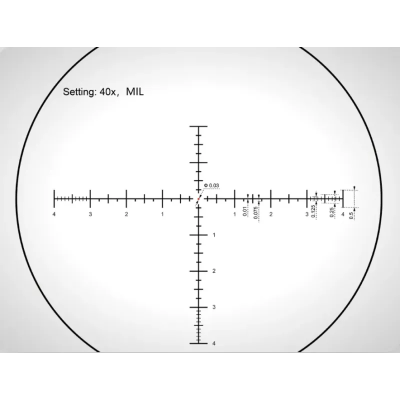 LUNETTE CONTINENTAL X8 6-48X56 ED MIL TACTICAL