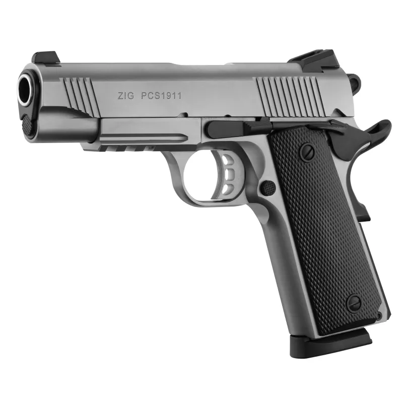 Pistolet TISAS ZIG PCS 1911 Inox 4,25''