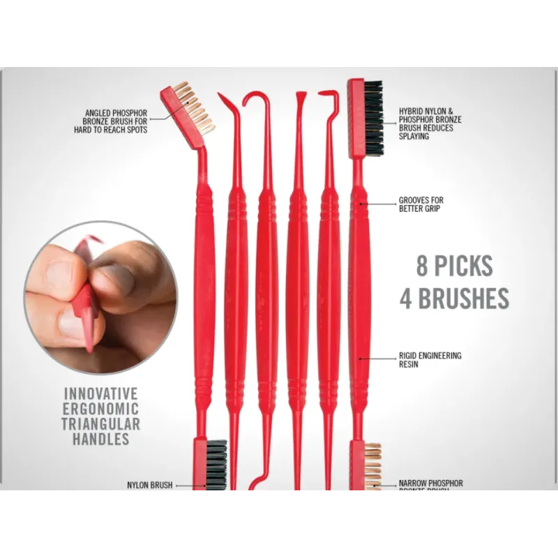 SET DE NETTOYAGE PICS ET BROSSES ACCU-GRIP