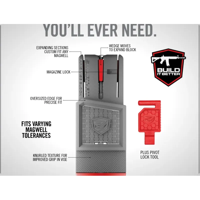 SUPPORT POUR ETAU AR15 SMART-FIT