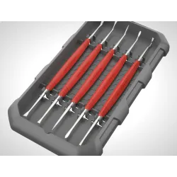 SET DE NETTOYAGE PICS ACIER ACCU-GRIP