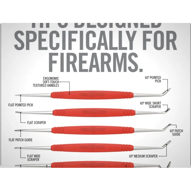 SET DE NETTOYAGE PICS ACIER ACCU-GRIP
