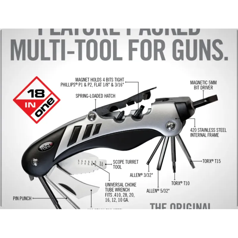 OUTIL MULTIFONCTION 18 EN 1