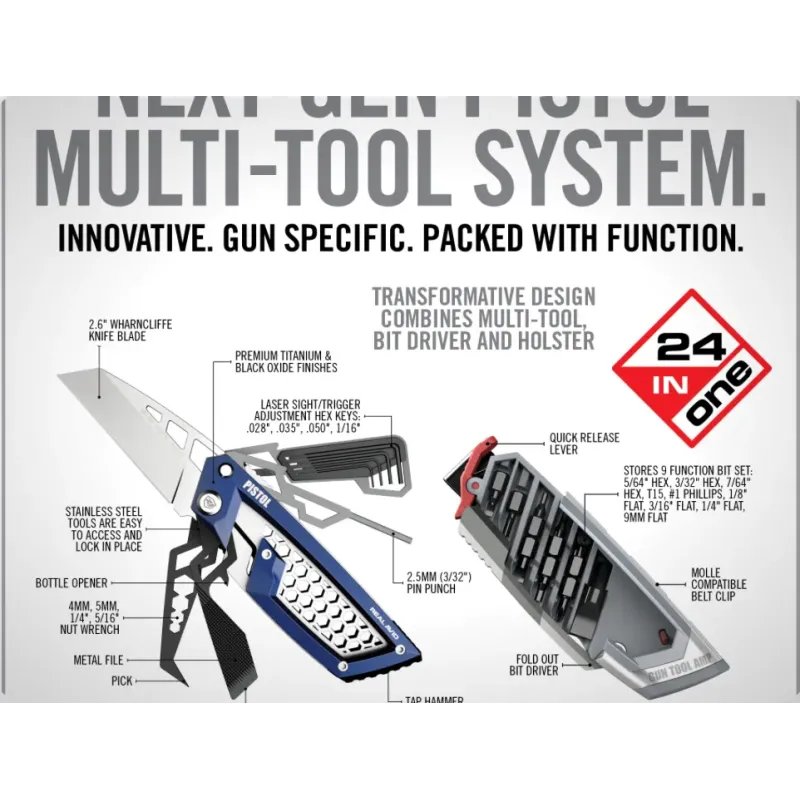 OUTIL MULTIFONCTION GUN TOOL AMP PISTOLET