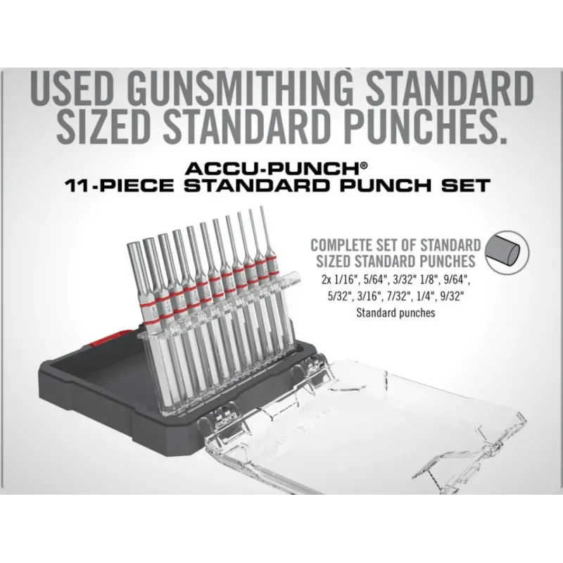 SET STANDARD CHASSE-GOUPILLE 11 PIECES