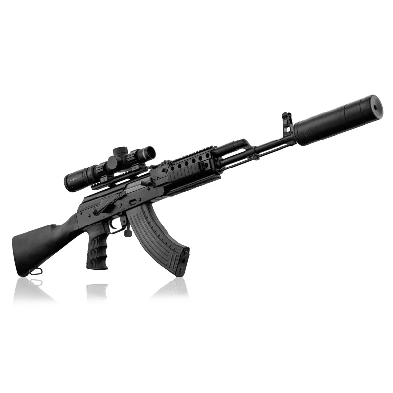 PACK WBP JACK RAIL PICATINNY CAL. 7.62X39 AVEC OPTIQUE ET SILENCIEUX