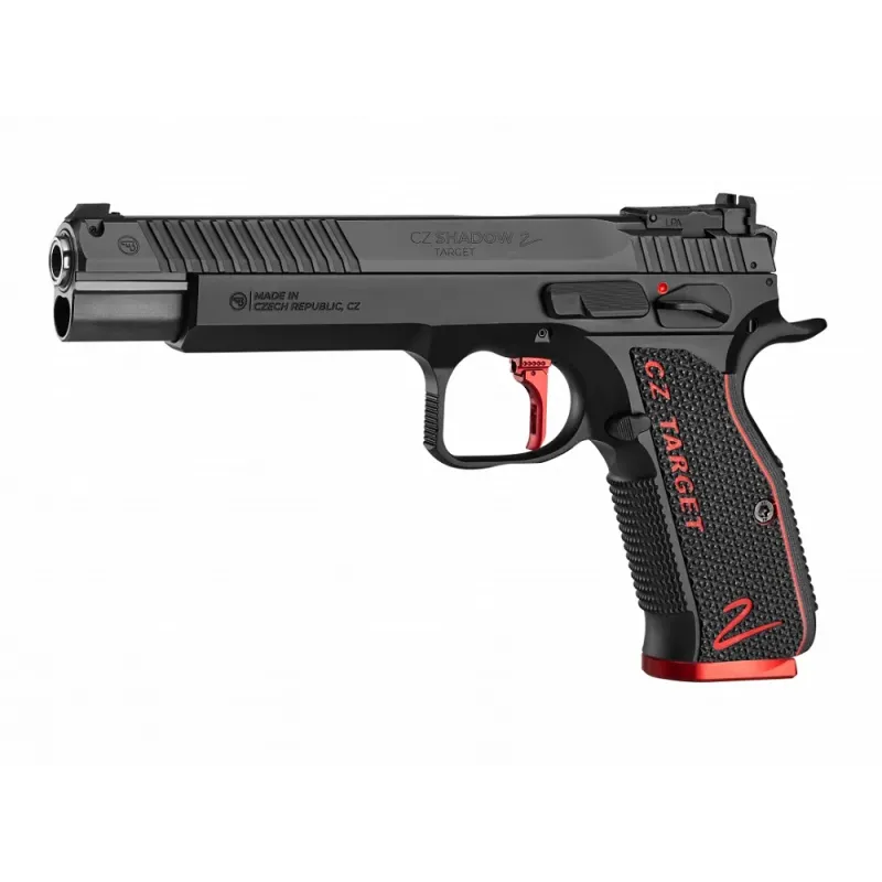 CZ SHADOW 2 TARGET 6″ CAL.9X19 17 COUPS*