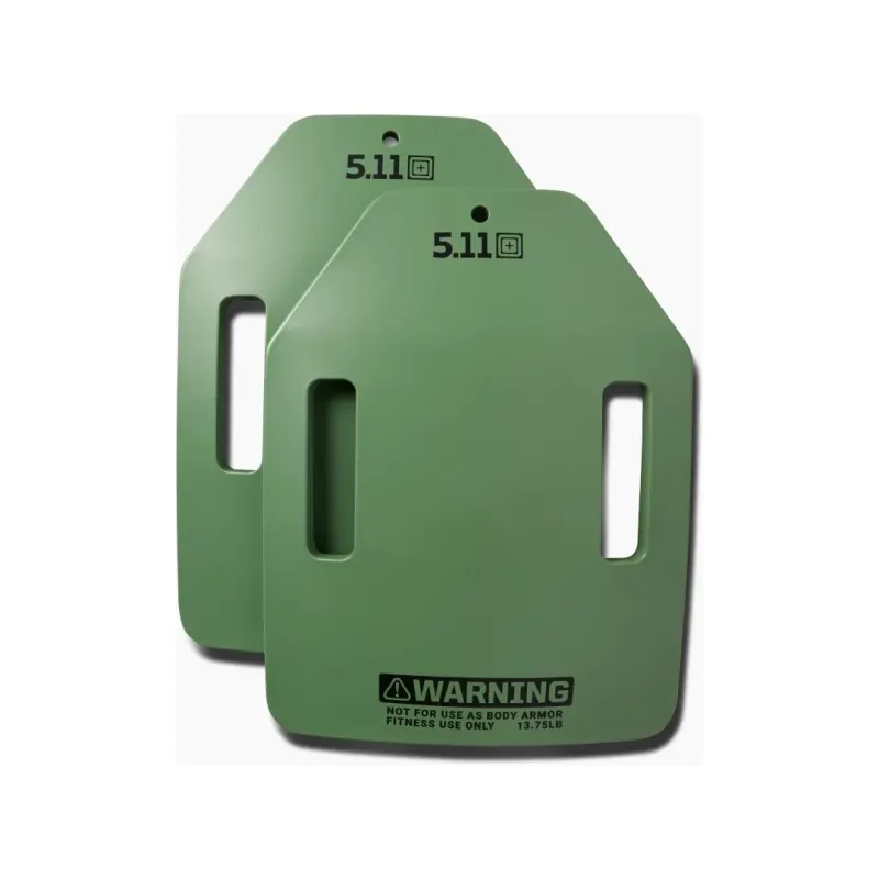 5.11 Paire plaques training 6.2 kg