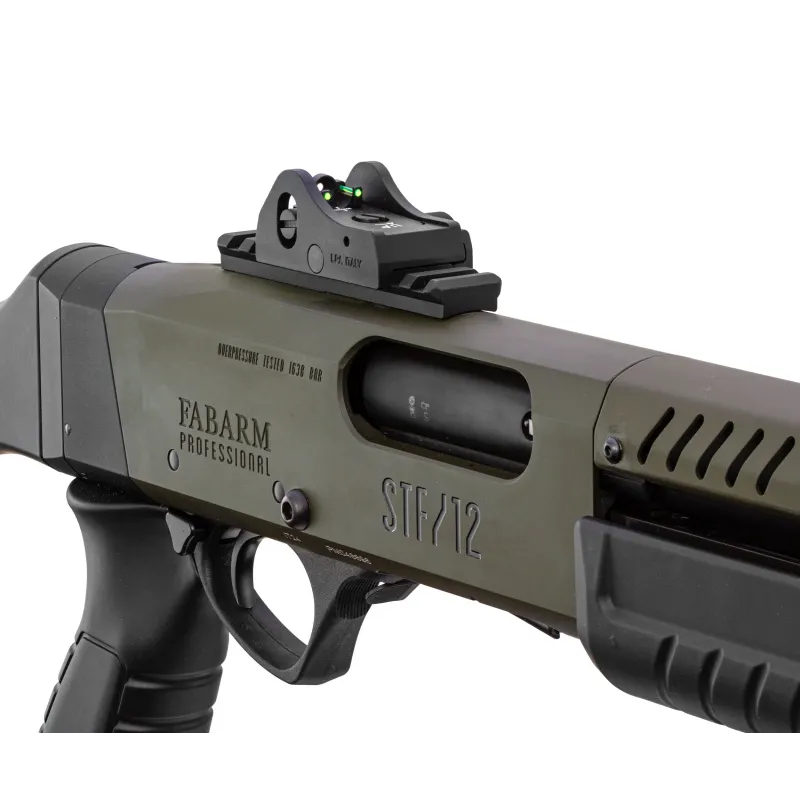 FABARM Pompe STF/12 Pistol Grip Mil Spec Green Calibre 12/76 - 61 cm - 4+1 coups