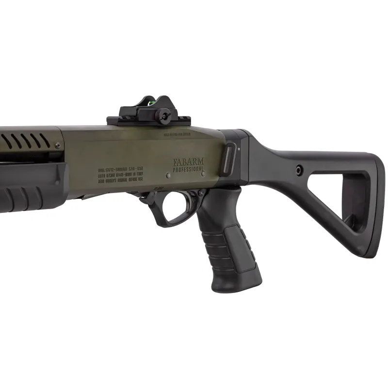 FABARM Pompe STF/12 Pistol Grip Mil Spec Green Calibre 12/76 - 61 cm - 4+1 coups