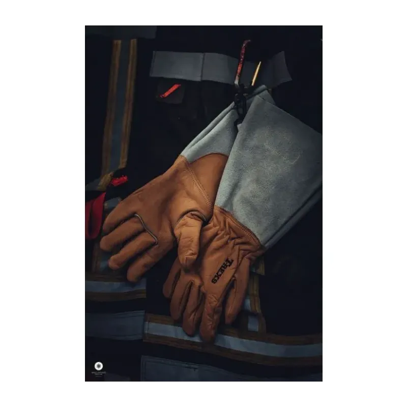 Gant pompier anti feu de forêt avec manchette SPP2NIT05+