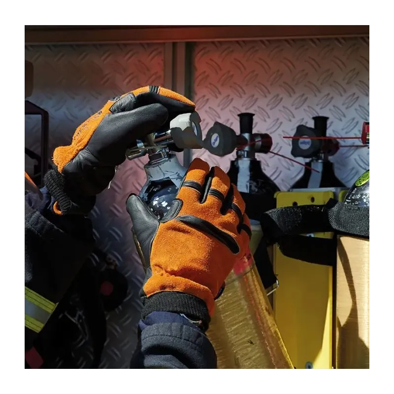 Gant pompier attaque feux cuir TREXSMSQUALE-BLSC