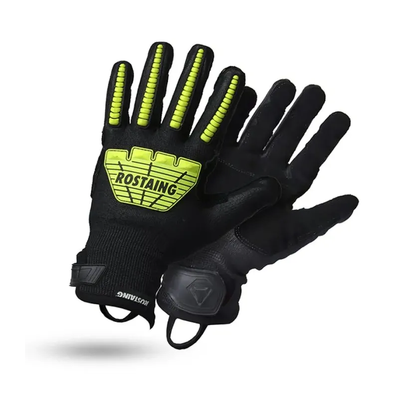 Gant pompier de secours routiers et désincarcération avec bride RESCUEFLUO-SC