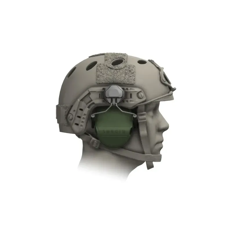 Système de fixation sur casque  pour casque anti-bruit Suprême T2/X2 BT