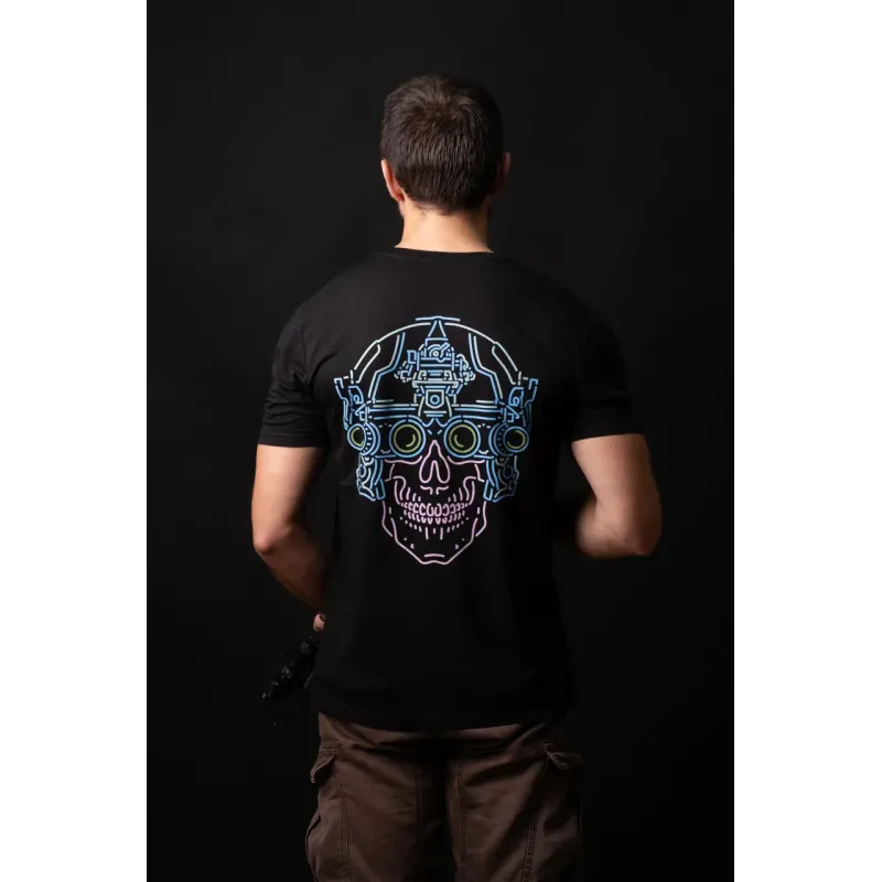 T-Shirt Opérateur - Neon Skull