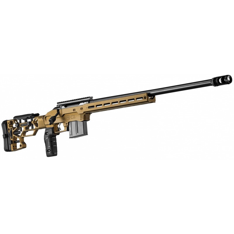 CZ 600 MDT CHASSIS DEEP BRONZE, 308 WIN, M18x1+