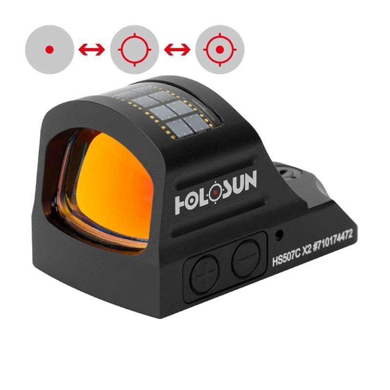 HOLOSUN HS507C X2 Red Dot Sight ACSS
