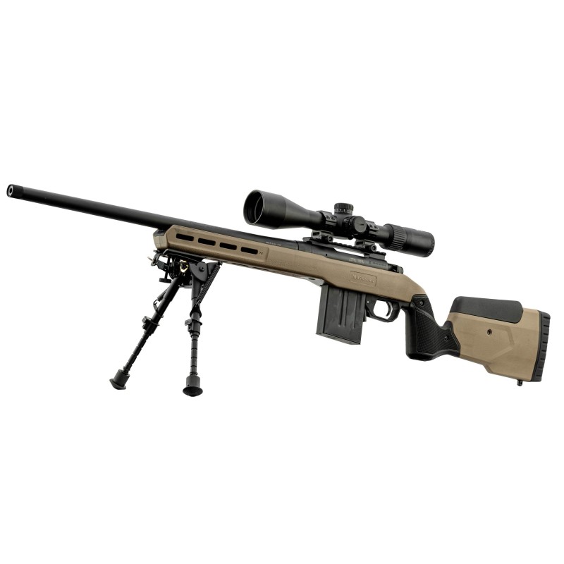 PACK MOSSBERG LR TACTICAL 308W RTI 6-24x50 BIPIED HARRIS