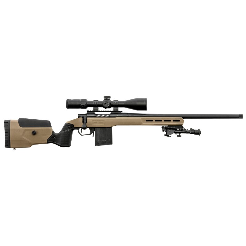 PACK MOSSBERG LR TACTICAL 308W RTI 6-24x50 BIPIED HARRIS