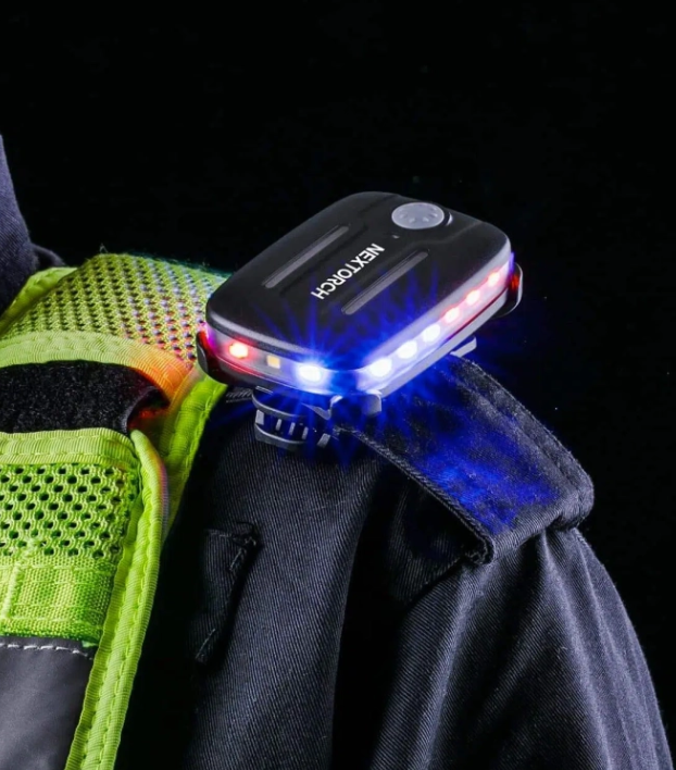 Lampes haute visibilité pour gilet tactique